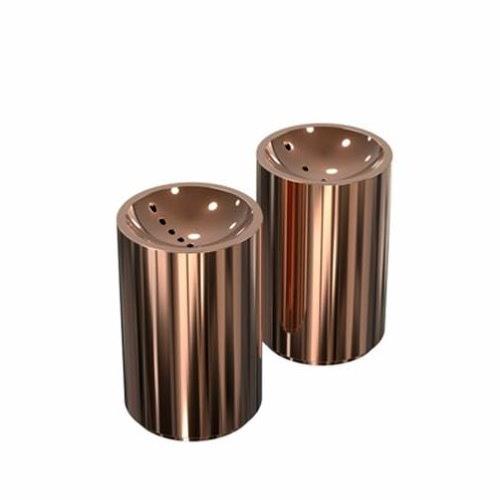 copper salt and pepper shakers